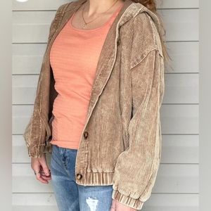 *NWT* Aemi & Co Lightweight Corduroy Jacket